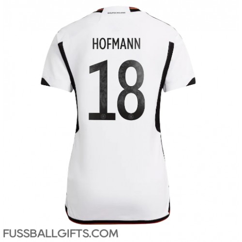 Deutschland Jonas Hofmann #18 Fußballbekleidung Heimtrikot Damen WM 2022 Kurzarm